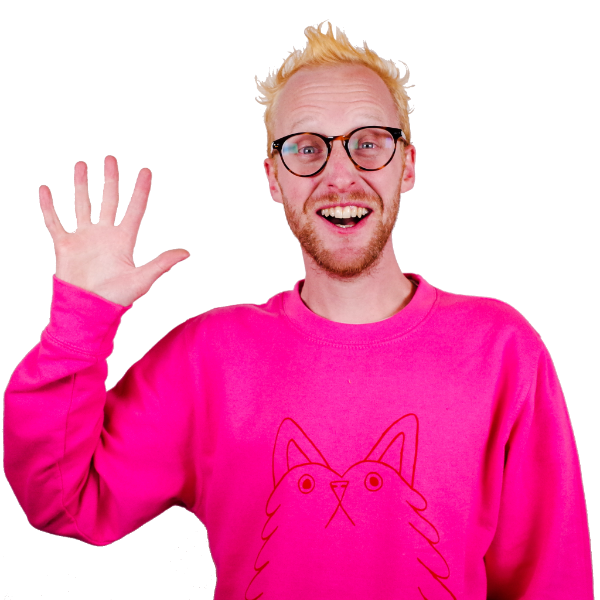 Simon Panrucker waving at you